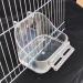 Shuoxpy Small Bird Bath Box - Parrot Bathing Tub for Small Birds, Parakeet, Canary, Budgerigar | Bird Cage Supplies - Random Color - Buy Online on GoSupps.com
