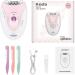 Bubbacare Epilator for Women for Face Legs Arms Armpit Bikini - Pink - Buy Online on GoSupps.com