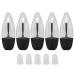 Yosoo Leaf Shape Empty Lip Gloss Tube with Leakage Proof Lid Design Clear Mini Bottle for DIY Lip Cosmetic 7ml Empty Lip Gloss Tube Refillable Lip Gloss Bottle Clear Lip Glaze Tube