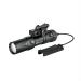 OLIGHT Odin Mini 1250 Lumens Ultra Compact Rechargeable Mlok Mount Weaponlight, Removable Slide Rail Mount and Remote Switch, 240 Meters Beam Distance, Mlok Included Black