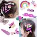 Multicolor Girl Hair Jewelry Set - 786 Pieces Hair Clips & Ties for Toddlers | Perfect Gifts for Little Girls - Buy Online on GoSupps.com