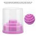 Easy to Carry Purple Nail Drill Organizer - Exquisite Design & High-Quality Materials for Home & Salon Use - Buy Online on GoSupps.com