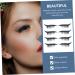 FOMIYES 8 Pairs Glitter Eyeliner Stickers Waterproof Eyeliner Decals Shiny Eyeliner Sticker Decors Miss Chic 1 count (Pack of 1) As Shown - Buy Online on GoSupps.com