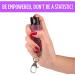 Guard Dog Security Bling-it-On Cute Pepper Spray Key Holder for Women - 5-Pack (Black/Pink/White/Teal/Purple) - Buy Online on GoSupps.com