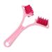 Besportble Hand massager y-shape self-massage device leg neck arm arm and elbow massager massage scooter massage tab body muscle tensioner red