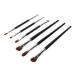 Professional Dual Ended Nose Contour Makeup Brushes Set - 6 Piece Skin Friendly Brush Kit for Flawless Makeup - Buy Online on GoSupps.com