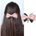 Gothic Lace Hair Clip Bow Large Barrette Bow Flat Clips Barrette Hairpin Bow Elegant Hair Clip for Bunches - Buy Online on GoSupps.com
