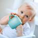 Silikong 8 Oz Silicone No Spill Sippy Cups for Toddlers and Babies - 2 Pack (Green/Blue) | Dishwasher & Microwave Safe - Buy Online on GoSupps.com