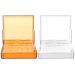 Injection Case 2pcs Box Injection Case Hospital Injection Box Plastic Storage Box Injectors Storage Box Light-proof Injection Box Plastic Injection Injection Box 2ml centimeter