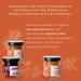  Melinis Pack of 3 packs of organic honey spread - 3 x 40g - With sea buckthorn aronia and goji berries - Creamy spread made with acacia and polyflora honey - For breakfast  - Buy Online on GoSupps.com