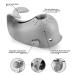 Artoflifer Baby Bath Spout Cover - Purple Whale Design | Faucet Extender Protector Bundle with Wind Up Turtle | Soft Silicone Bath Tub Cover for Kids - Grey - Buy Online on GoSupps.com