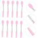 40 Pieces Lip Spoon Makeup Brush Eyeshadow Applicator Brush Silicone Lip Balm Brush Cosmetic Lipstick Brush Sleep Lip Brush Set - Buy Online on GoSupps.com