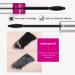4D Silk Fiber Lash Mascara - 2 in 1 Waterproof Lengthening & Thickening Mascara for Extra Long, Voluminous, and Smudge-Proof Eyelashes - Buy Online on GoSupps.com