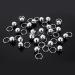 Molain 24-Piece Cat & Dog Collar Bells - Silver Training Bells with Key Ring - Perfect Pet Accessories for Festivals & DIY - Buy Online on GoSupps.com