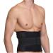 Lordosis Support Waist Trainer for Men - X-Large Compression Lower Back Support Belt - Slimming Black Design - Buy Online on GoSupps.com