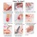 Infilila Gel Nail Polish Remover Wraps - 200pcs with Tools for Salon/Home Use - Buy Online on GoSupps.com