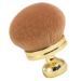 Fluffy and Soft Makeup Brush Blush Brush Bulk Makeup Brushes Setting Powder Brush for Loose Powder Face Powder Brush Makeup Tools Artificial Fiber Travel Major Makeup Set 8.50X7.00X7.00CM Golden