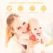 Organic Baby Teething Toys (4 Pack) by Olele Baby - BPA-Free | For Babies 6-12 Months | Natural Fruit Teether Toys for Toddlers | Soothes Gingival Pain - Buy Online on GoSupps.com