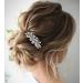 Jeairts Rhinestone Wedding Hair Comb - Silver Crystal Bridal Headpiece for Women and Girls - Buy Online on GoSupps.com