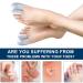 4 Pairs Toe Protectors - Blister Covers & Sleeves for Pain Relief | Perfect for Corns & Big Toe Rub - International Shipping - Buy Online on GoSupps.com