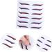 Angoily 12 Pairs Glitter Eyeliner Double Eyelid Tape Eyeliner Tape Reusable Double Eyelid Strips Pink Eyeliner Purple Tape Purple Eyeliner Fiber Eyelid Lift Strip Eyes Tool Sticker Miss - Buy Online on GoSupps.com