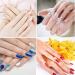Beuniar 500Pcs Natural French Acrylic Nail Tips - Perfect for Manicure Nails Art at Salons & Home DIY - Buy Online on GoSupps.com
