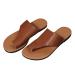 Foot Correction Platform Sandals Casual Lightweight Arch Support Slippers Women Elegant Comfortable Bunion Orthopedic Flip Flops Women for Hallux Valgus 6.5 Brown