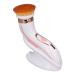 Face Scrubber Effective Removes Dirt Deep Cleansing Facial Cleansing Brush for Home for Travel for Massaging (Roseate)