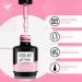 ROSALIND White Pink Gel Nail Polish Set 2PCS 15ML - Soak Off Solid Gel - Spring Summer Colors - DIY at Home - 0.5 Fl Oz (Pack of 2) - Buy Online on GoSupps.com