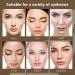 Waterproof Eyebrow Stamp Stencil Kit - Brow Shaping Kit with 30 Pairs of Brow Stamps - Buy Online on GoSupps.com