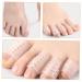 GLEAVI Forefoot Pads - 6 Pairs Silicone Protectors for Bunion & Corn Relief | Finger Sleeve Spacers | Comfortable Foot Care - Buy Online on GoSupps.com