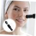 minkissy Makeup Brush Foundation Brush Makeup Supplies Foundation Applicator Nail Dust Brush Blush Brush Refillable Powder Brush Cosmetic Applicator Button Plastic Travel Portable - Buy Online on GoSupps.com