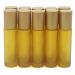 PXYELEC 10ML essential oil roller bottles sample bottle bottle for aromatherapy essential oils perfumes and lip balm pack with 10 yellow yellow