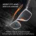 Men's Ultra-Light Anti-Blue Light Reading Glasses - 2.0x Progressive Dual Focus Eyewear Unisex Fashion Square Glasses Portable Design - Ideal for Presbyopia - International Shipping Available - Buy Online on GoSupps.com