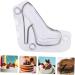 PRETYZOOM Chocolate Mold Shoe Fondant Mold 3D Shoes Cake Mold for Chocolate 3D High Heel Meaningful Gift Sugarcraft Mold Soap Making Decor Reusable Mold Muffin Cartoon Plastic Miss - Buy Online on GoSupps.com