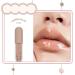 Organic Makeup Melting Lip Oil Balm - Nourishing & Moisturizing Roller Gloss for Soft, Smooth Lips - 4.5ml - Buy Online on GoSupps.com