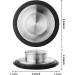Convenient Sink Stopper Plug Easy To UseKitchen Sink Stopper Strainer Garbage Disposal Plug Stainless Steel Drain Stopper - Buy Online on GoSupps.com