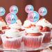 iNINGER Gender Reveal Cupcake Toppers Question Mark Cupcake Picks Boy or Girl Baby Shower Cake Topper Decorations for Kids Birthday Party Cake Decorations Supplies Cupcake Toppers-5 - Buy Online on GoSupps.com