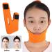 Face Slimming Cheek Mask V Line Facial Mask Chin Lift Up Anti Wrinkle Mask Face Line Slim up Belt (Orange) - Buy Online on GoSupps.com