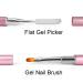 Dual-Ended Gel Brush & Picker - Mwoot Stainless Steel 2-in-1 Nail Tool for Gel & Acrylic Extensions - Perfect for Manicure - Buy Online on GoSupps.com