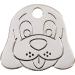 Buy RedDingo Brass Dog Tag - Medium Heart | Durable Customizable Pet ID Tags for International Shipping - Buy Online on GoSupps.com