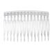 10pcs Transparent Side Combs - Vintage Twist French Hair Clips for Women's Bridal Wedding - Buy Online on GoSupps.com