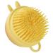 Hare Shape Dog Bath Dog Shampoo Brush Multifunctional Dog Grooming Brush Reusable Pet Washing Detergent Comb for Showering Bathing Massage Yellow