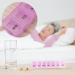 Pill Box Organiser 7 Day One Time a Day Pill Dispenser Storage Case for Medication Supplements Vitamins and Cod Liver Oil Pink - Buy Online on GoSupps.com