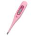 Digital Thermometer ByFloProducts Perfect Baby Thermometer with Accurate Readings and Fever Indicator - Basal Body Thermometer Oral Thermometer Rectal & Underarm with Celsius/Fahrenheit (Pink)