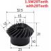 Buy Tangjiancheng 2-Piece Bevel Gear Set - 1.5 Module 20 Teeth Internal 8mm | Carbon Steel 90 Degrees - International Shipping Available - Buy Online on GoSupps.com