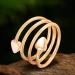 99.9% Gold Plated Copper Ring for Arthritis | 2 Magnetic Pain Relief Rings for Women Shop Internationally! - Buy Online on GoSupps.com