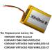 AOLIKES 1500mAh 3.7v Rechargeable Lipo Battery for Corsair HS80 VOID Pro VIRTUOSO Wireless Headsets - International Shipping Available - Buy Online on GoSupps.com