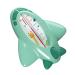 Airplane-Shaped Baby Bath Thermometer - Green | Infant Water Temperature Gauge - Buy Online on GoSupps.com
