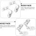 Coheali Soft Silicone Nose Pads - 5 Pairs Clear Medical Pads for Comfort & Fit | Ideal for Small & Child Glasses - Buy Online on GoSupps.com